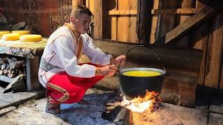 Village Life with Animals and Traditional Ukrainian Feasts