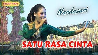 Sinden Cantik Dengan Suara Indah // SATU RASA CINTA - NANDASARI