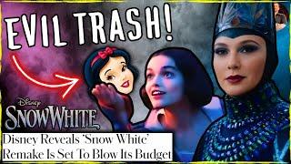 NEW Snow White Trailer Shows Disney is SCARED! Rachel Zegler COOKED!