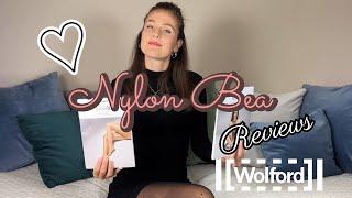 Wolford Neon 40 vs Wolford Satin Touch 20 | Shiny Showdown | Pantyhose Review and Try On