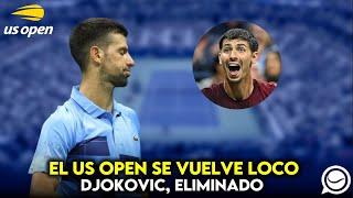 EL US OPEN VUELA POR LOS AIRES: DJOKOVIC, TAMBIÉN ELIMINADO