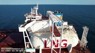 Mount Aneto - bulk carrier powered by LNG