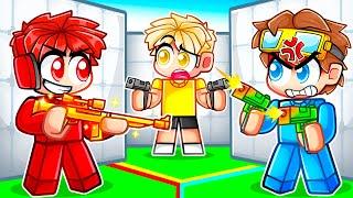 Nico vs Cash vs Shady in Roblox!