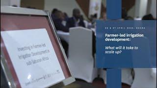 Farmer-led irrigation development: What will it take to scale up? | IWMI