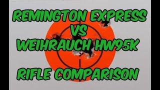 Remington Express VS Weihrauch 95K Rifle Comparison