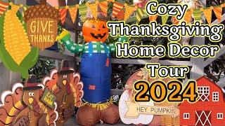 COZY THANKSGIVING HOME DECOR TOUR FOR 2024.