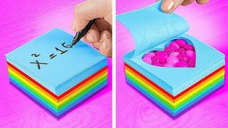 GENIUS DIY SCHOOL CRAFTS  Easy Crafts & Hacks for Genius Students by Yay Time! STAR