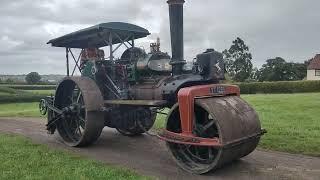 First Run! Aveling & Porter Steam Roller First Steaming & Hill Climb