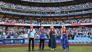 National Anthem (Dodger Stadium) Daniel Ho & Hālau Hula Keali'i o Nālani