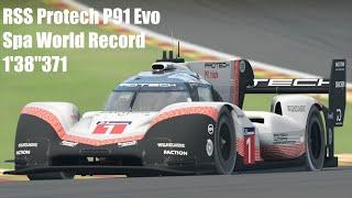 RSS Protech P91 Evo Spa World Record 1'38"371 / Assetto Corsa