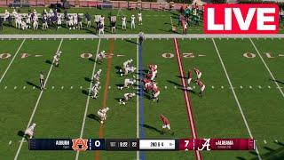 LIVE NOW! Auburn Tigers vs Alabama Crimson Tide | Week 14 Full Game - 2024 College Football 25