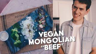 Vegan Mongolian Beef (using seitan)