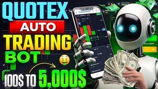 Quotex Auto Trading Bot Free 100% Accuracy | how to win every trade in quotex | binary trading bot 3