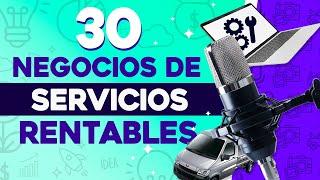  30 Ideas de Servicios Rentables  Negocios de Servicios Rentables