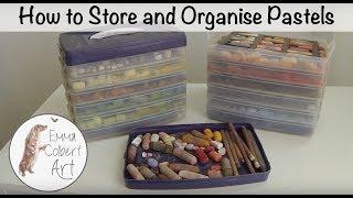 How to Store and Organise your pastels