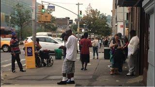 [4K]  The "Dodgy" Area in Harlem (NYC Walking Tour)