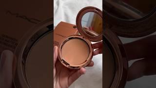 #NEW MAC Cosmetics Skinfinish Sunstruck Matte Bronzer in Light Golden #bronzer #makeup #unboxing