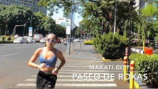 Virtual Tour | Strolling around Paseo De Roxas, Makati Ave and Ayala Ave | Philippines