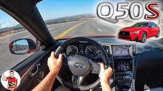 The 2023 Infiniti Q50 Red Sport is an Off-Beat Win IF the Price is Right (POV Drive Review)