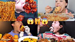 THE MOST INTENSE BIG BITES MUKBANG I'VE EVER SEEN!