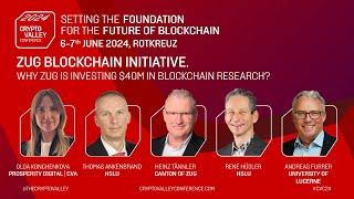 Zug Blockchain Initiative.Why Zug is Investing $40M in Blockchain Research?