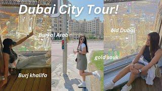 DUBAI CITY TOUR 2023! | At the top Burj Khalifa, Burj Al Arab, Gold souk, Old Dubai, Palm Atlantis