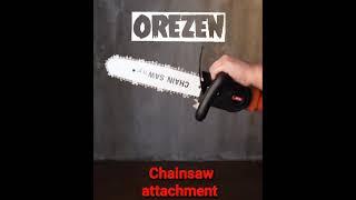 Angle Grinder Chainsaw attachment||Chainsaw attachment  convertible chain saw stand bracket set