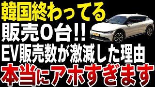 【オワコン】韓国涙目...EV販売台数がゼロになった理由がヤバすぎた…韓国EVの終焉！【ゆっくり解説】