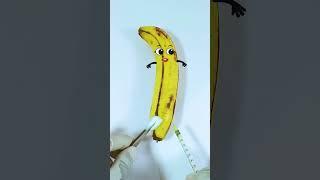 Worms in Banana Need Emergency Surgery #jidoodle #fruitsurgery #foodsurgery