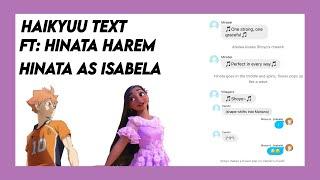 Hinata as Isabela | skit | Ft: Hinata Harem | Haikyuu Text