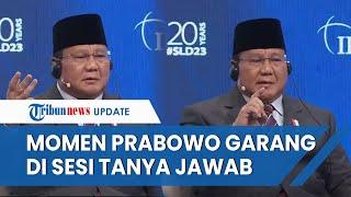 [FULL] Jawaban Menohok Prabowo Subianto Dicecar Perwakilan Eropa soal Proposal Damai Rusia Ukraina