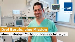 Was macht ein Gesundheits- und Krankenpfleger? FH-Absolvent Christoph erzählt