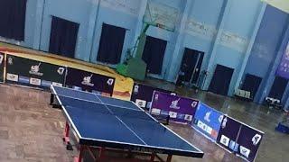 Multiballs table tennis daily training session