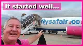 Flying from Mauritius to South Africa with Flysafair.