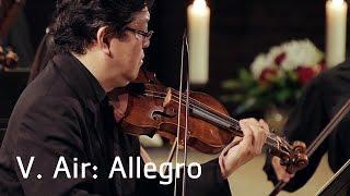 G.Ph. Telemann: Ouverture-Suite in D major, V. Air: Allegro, TWV 55:D1 (Musique de table/Tafelmusik)