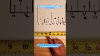 How to Read a Tape Measure in 60 Seconds!