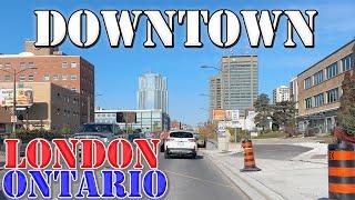 London - Ontario - Canada - 4K Downtown Drive