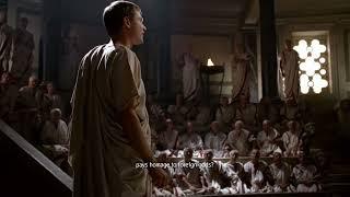 Octavian declare war on Mark Antony - HBO rome series #short