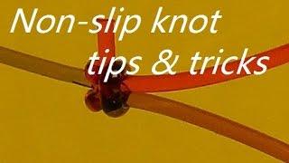 Non-slip loop knot