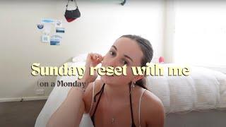 Sunday reset with me (on a Monday) l Vlog ‍️ Realistic DIML