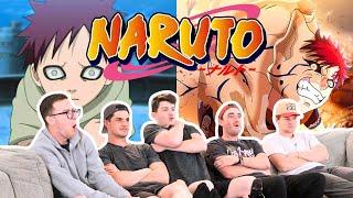 GAARAS BACKSTORY...Naruto Episodes 73-76 | Reaction/Review