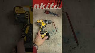 Knocked the Dewalt out of it. #dewalt #makita #drill #tools