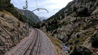 Pyrenean Cog Railway - Driver’s Eye View - Núria to Ribes de Freser