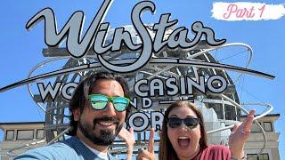 Checking out the World's BIGGEST Casino! Winstar World Casino and Resort!