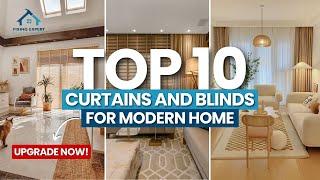 What's HOT in 2025 Home Decor? Top 10 Curtain and Blinds Trends!