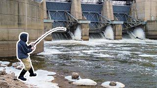 A Surprise GIANT from a MASSIVE Spillway!!! (Biggest in YEARS!)