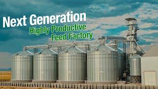 Next Generation Feed Factory | 100 TPH Feed Mill - 22.000 Ton Capacity Silo Plant