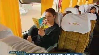 Tudo a Ver 06/09/2012: Acompanhe a viagem de ônibus mais longa do mundo, de São Paulo a Lima