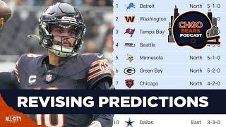 UPDATED PREDICTIONS: The Chicago Bears final record will be… | CHGO Bears Podcast