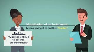 Negotiable Instruments: Module 1 of 6